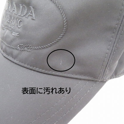 PRADA | プラダ RE-NYLON キャップ 2HC179 2DMI ブラック サイズ：L【瀬戸大橋店】