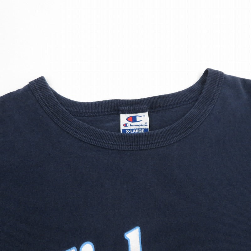 Champion | チャンピオン Widener/カレッジTEE 半袖Ｔシャツ ネイビー サイズ：XL【瀬戸大橋店】