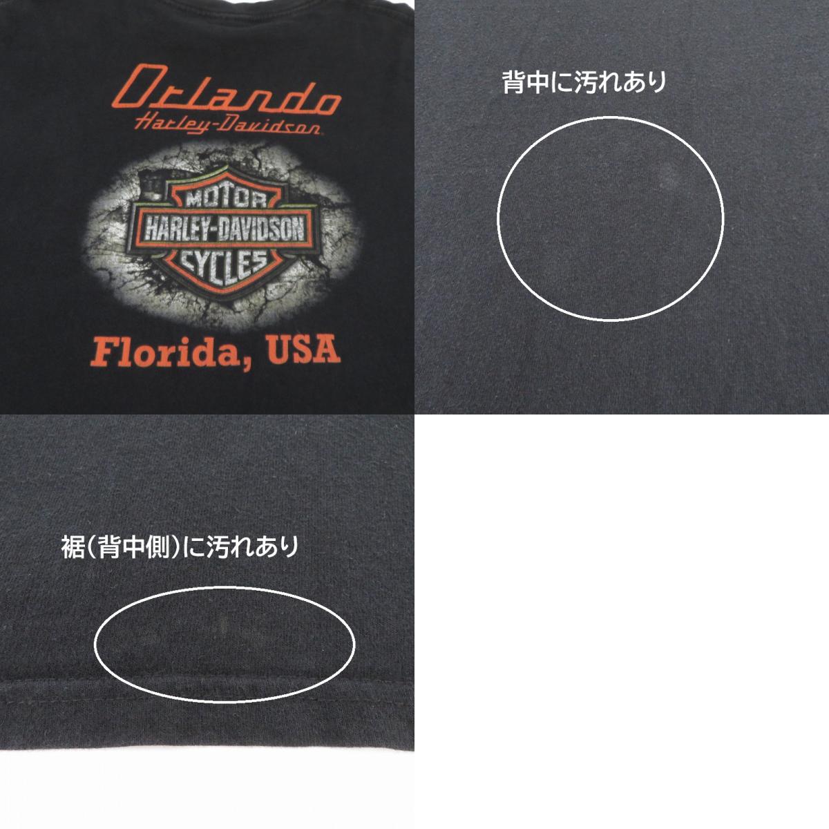 HARLEY-DAVIDSON | ハーレーダビットソン 半袖Ｔシャツ ブラック サイズ：不明【瀬戸大橋店】