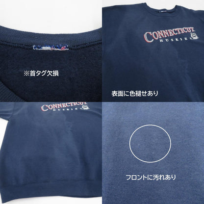 Champion | チャンピオン Champion RW コネチカット大学 ~90’ スウェット ネイビー サイズ：不明【瀬戸大橋店】