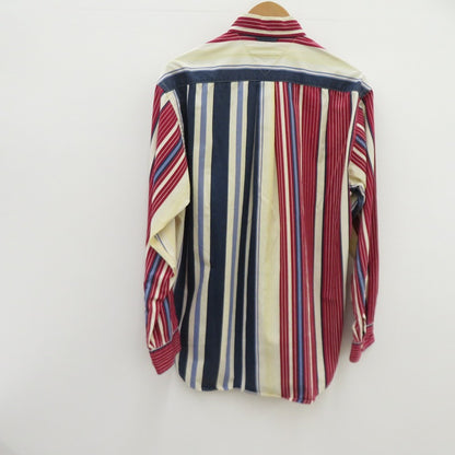 TOMMY HILFIGER | トミーヒルフィガー 90’ バーバーストライプボタンダウンシャツ 長袖シャツ マルチカラー サイズ：S【瀬戸大橋店】
