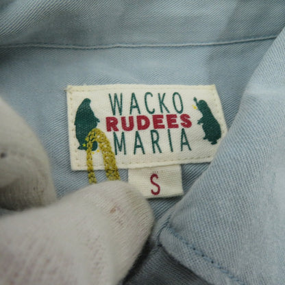 WACKOMARIA | ワコマリア RUDEES 長袖シャツ 10SS-SHI-16 ライトブルー サイズ：S【瀬戸大橋店】