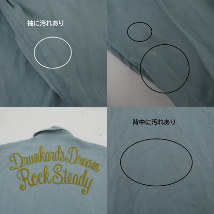 WACKOMARIA | ワコマリア RUDEES 長袖シャツ 10SS-SHI-16 ライトブルー サイズ：S【瀬戸大橋店】