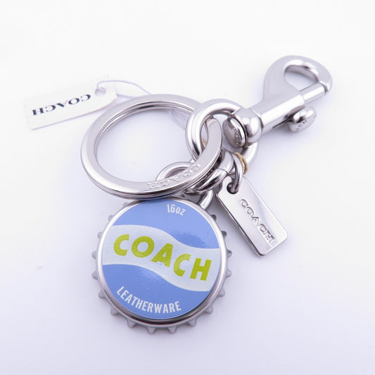 COACH | コーチ ボトルキャップ キーホルダー CK142 シルバー【瀬戸大橋店】