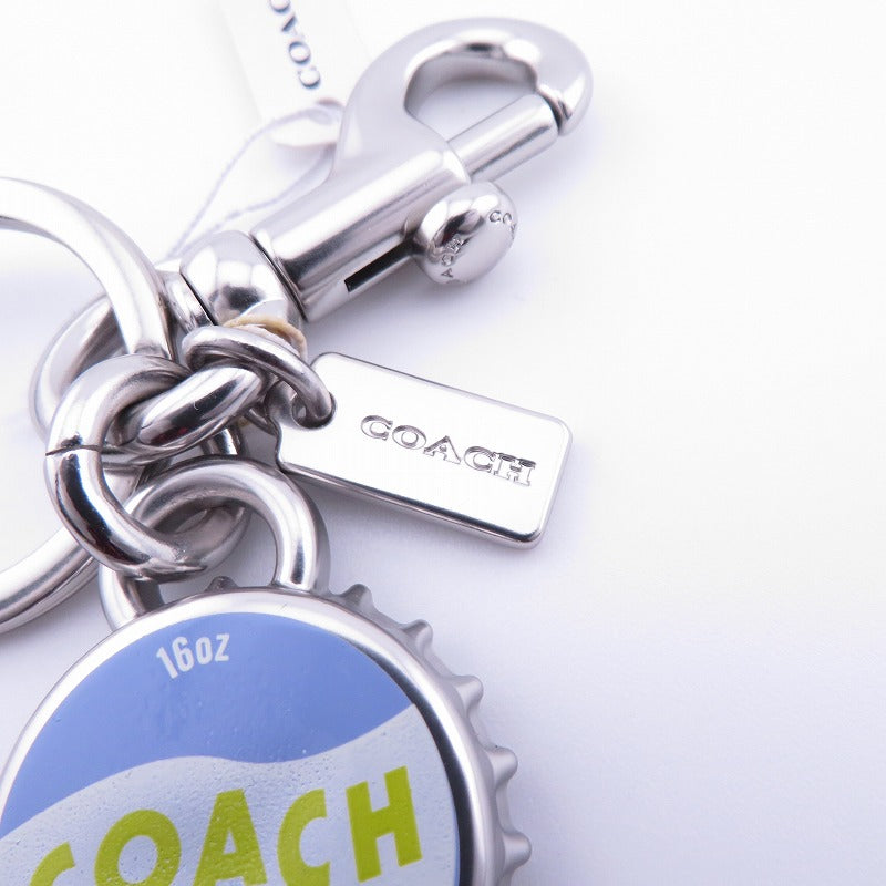 COACH | コーチ ボトルキャップ キーホルダー CK142 シルバー【瀬戸大橋店】