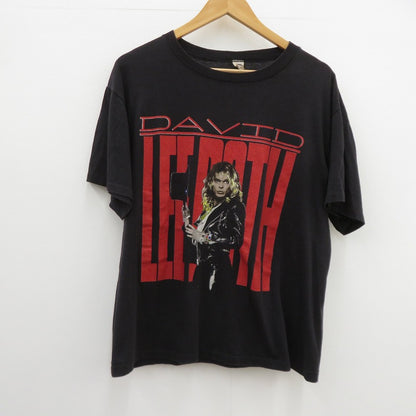 VINTAGE衣料 | ヴィンテージイリョウ david lee roth TEE 半袖Ｔシャツ ブラック サイズ：XL【瀬戸大橋店】