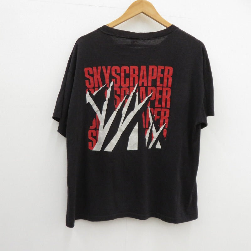 VINTAGE衣料 | ヴィンテージイリョウ david lee roth TEE 半袖Ｔシャツ ブラック サイズ：XL【瀬戸大橋店】
