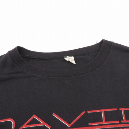 VINTAGE衣料 | ヴィンテージイリョウ david lee roth TEE 半袖Ｔシャツ ブラック サイズ：XL【瀬戸大橋店】