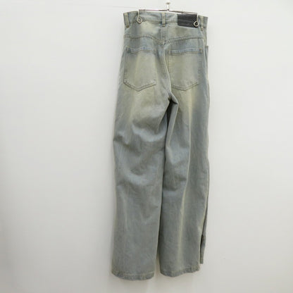 adidas | アディダス Adilenium Season 3 Zip Washed Denim Pants デニムパンツ JX9210 ブルー サイズ：27【瀬戸大橋店】