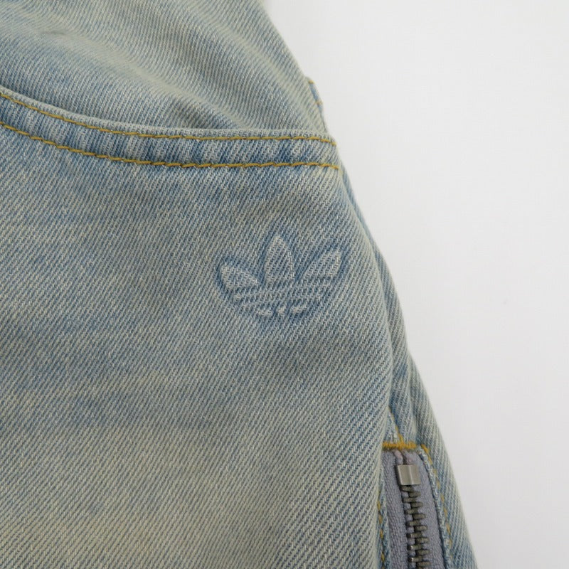 adidas | アディダス Adilenium Season 3 Zip Washed Denim Pants デニムパンツ JX9210 ブルー サイズ：27【瀬戸大橋店】