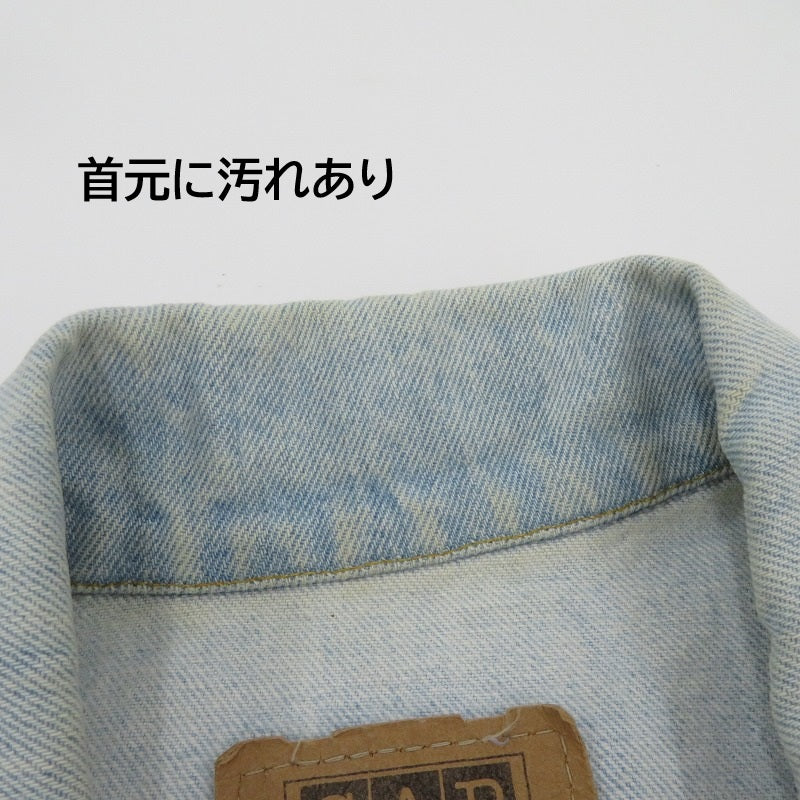 GAP | ギャップ デニムベスト 90'S ベスト ブルー サイズ：L【瀬戸大橋店】