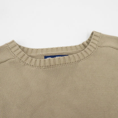 BoTT | ボット Dyed Raglan Knit セーター 243BoTT14 ベージュ×オレンジ サイズ：L【瀬戸大橋店】