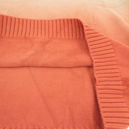 BoTT | ボット Dyed Raglan Knit セーター 243BoTT14 ベージュ×オレンジ サイズ：L【瀬戸大橋店】