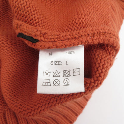 BoTT | ボット Dyed Raglan Knit セーター 243BoTT14 ベージュ×オレンジ サイズ：L【瀬戸大橋店】