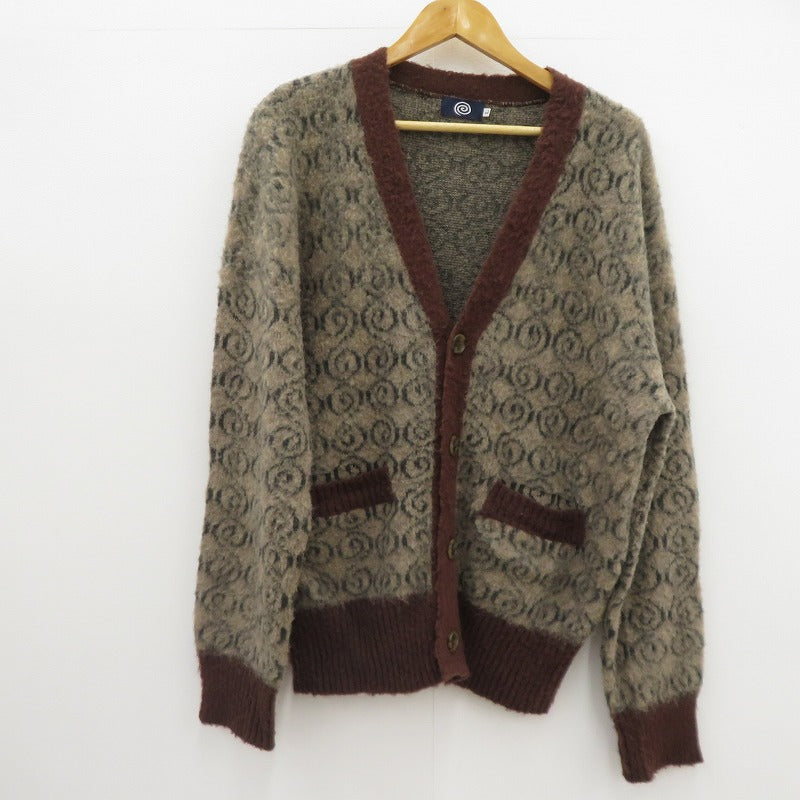 SOL SOONERORLATER/Shaggy Knit Cardigan カーディガン ブラウン サイズ：L【瀬戸大橋店】