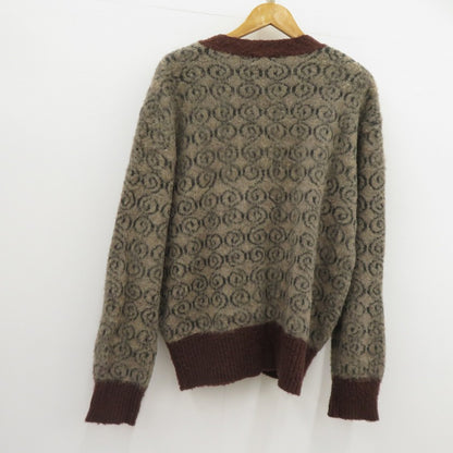 SOL SOONERORLATER/Shaggy Knit Cardigan カーディガン ブラウン サイズ：L【瀬戸大橋店】