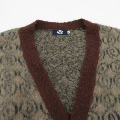 SOL SOONERORLATER/Shaggy Knit Cardigan カーディガン ブラウン サイズ：L【瀬戸大橋店】