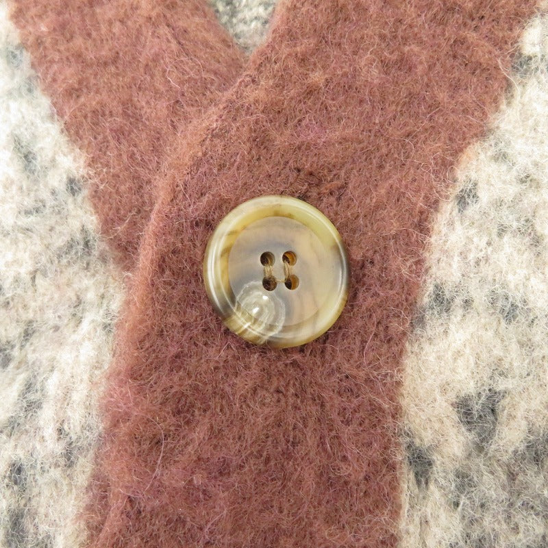 SOL SOONERORLATER/Shaggy Knit Cardigan カーディガン ブラウン サイズ：L【瀬戸大橋店】