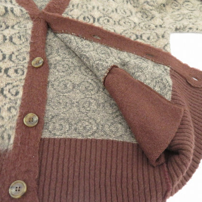 SOL SOONERORLATER/Shaggy Knit Cardigan カーディガン ブラウン サイズ：L【瀬戸大橋店】