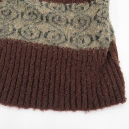 SOL SOONERORLATER/Shaggy Knit Cardigan カーディガン ブラウン サイズ：L【瀬戸大橋店】