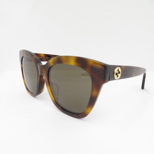 GUCCI | グッチ サングラス GG0029SA サイズ：52□20 145 ブラウン【瀬戸大橋店】
