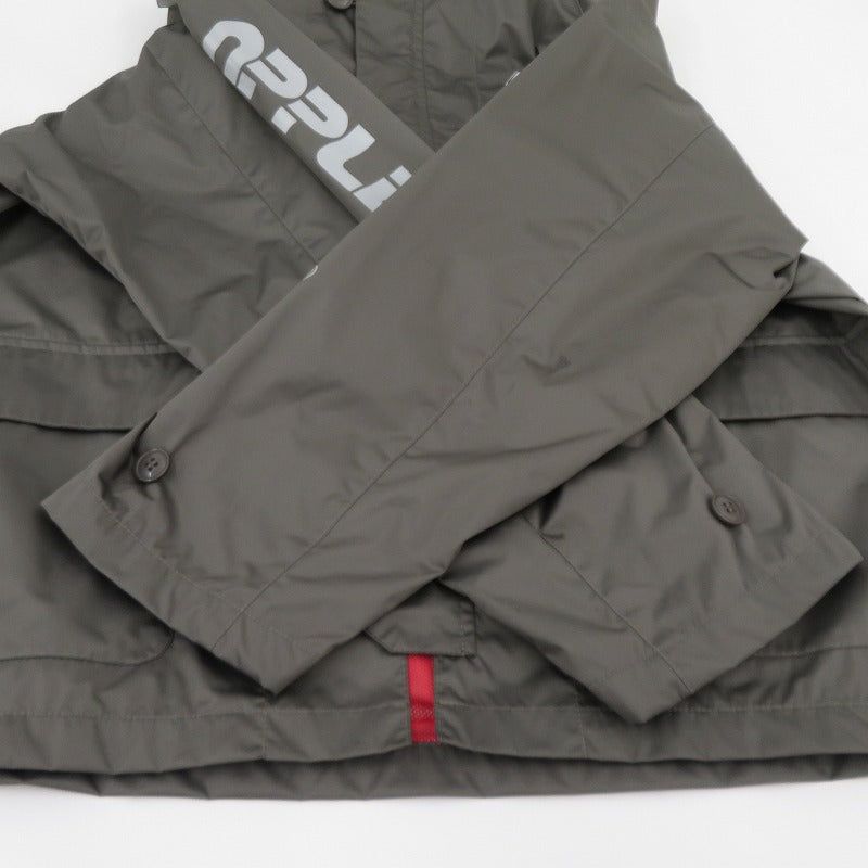 APPLE BUM | アップルバム CYBER SHELL JACKET ナイロンジャケット グレー サイズ：XL【瀬戸大橋店】