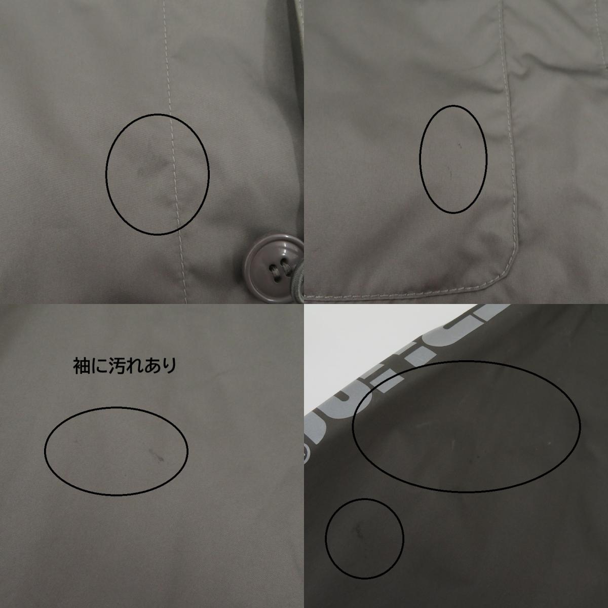 APPLE BUM | アップルバム CYBER SHELL JACKET ナイロンジャケット グレー サイズ：XL【瀬戸大橋店】
