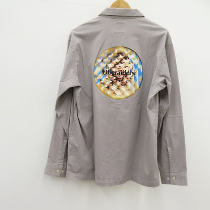 LIBERAIDERS | リベレイダース CIRCLE ACID SHIRT 長袖シャツ 751032001 グレー サイズ：M【瀬戸大橋店】