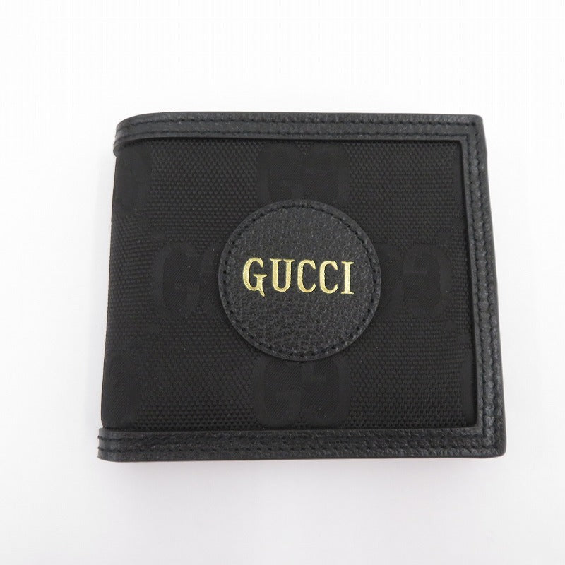 GUCCI | グッチ グッチシマ OFF THE GRID 二つ折り財布 625574・496334 ブラック【瀬戸大橋店】