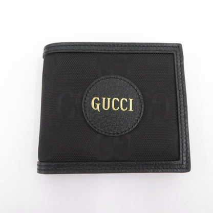 GUCCI | グッチ グッチシマ OFF THE GRID 二つ折り財布 625574・496334 ブラック【瀬戸大橋店】