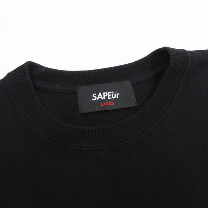 SAPEur | サプール 2022 半袖Ｔシャツ ブラック サイズ：L【瀬戸大橋店】