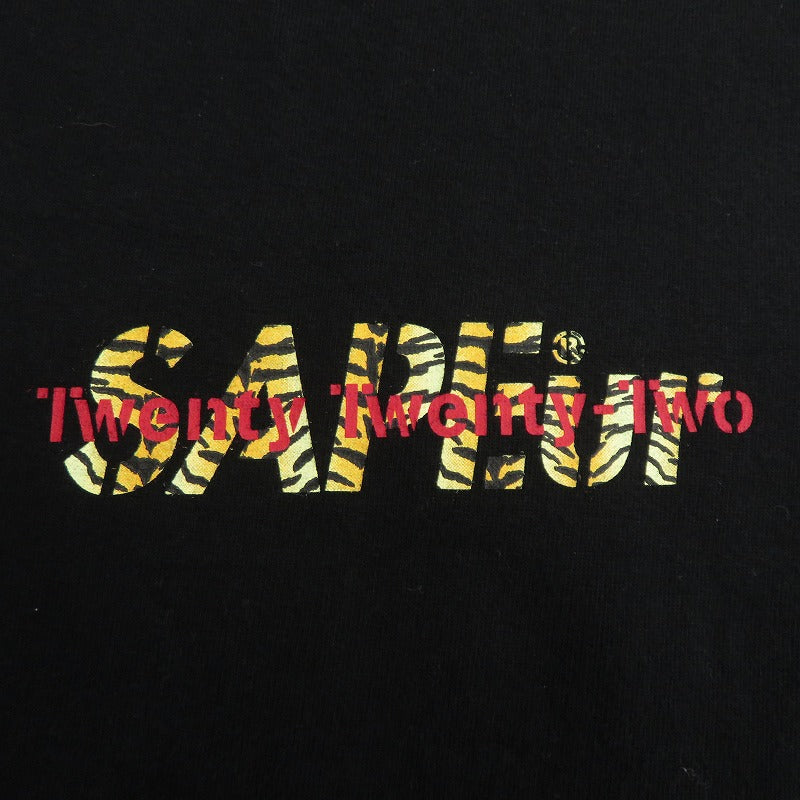 SAPEur | サプール 2022 半袖Ｔシャツ ブラック サイズ：L【瀬戸大橋店】