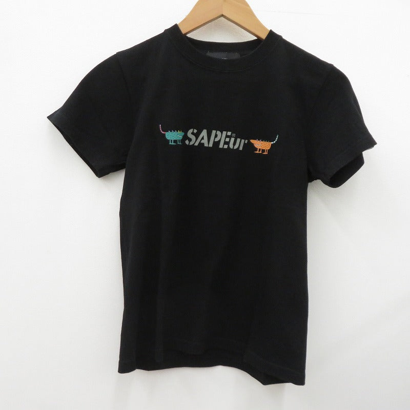 SAPEur | サプール WANIDOG 半袖Ｔシャツ ブラック サイズ：L【瀬戸大橋店】