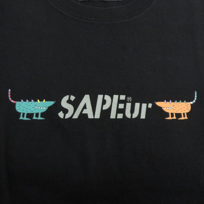 SAPEur | サプール WANIDOG 半袖Ｔシャツ ブラック サイズ：L【瀬戸大橋店】