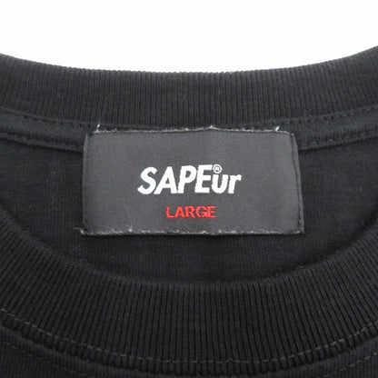 SAPEur | サプール WANIDOG 半袖Ｔシャツ ブラック サイズ：L【瀬戸大橋店】