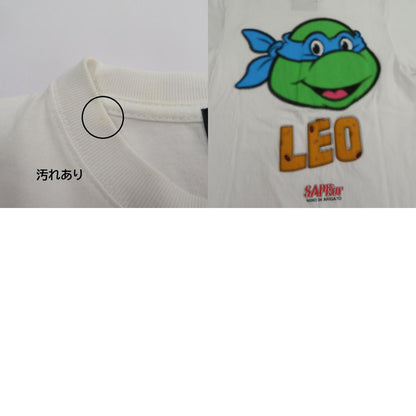SAPEur | サプール ×TURTLES 半袖Ｔシャツ ホワイト サイズ：L【瀬戸大橋店】