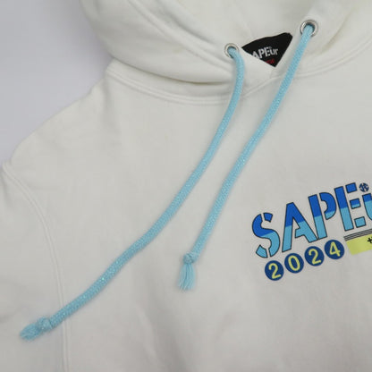 SAPEur | サプール × ドラゴンボール パーカー ホワイト サイズ：L【瀬戸大橋店】