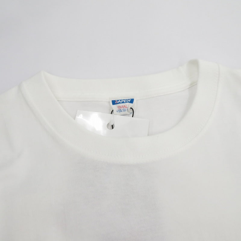 SAPEur | サプール × ごぶごぶラジオ KOUSEIIN S/S TEE 半袖Ｔシャツ A0025-299 ホワイト サイズ：S【瀬戸大橋店】
