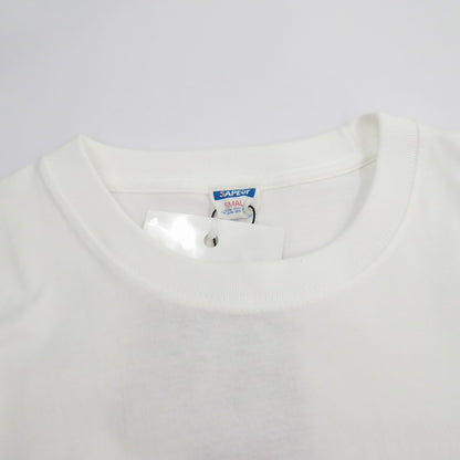 SAPEur | サプール × ごぶごぶラジオ KOUSEIIN S/S TEE 半袖Ｔシャツ A0025-299 ホワイト サイズ：S【瀬戸大橋店】