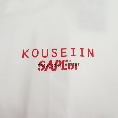 SAPEur | サプール × ごぶごぶラジオ KOUSEIIN S/S TEE 半袖Ｔシャツ A0025-299 ホワイト サイズ：S【瀬戸大橋店】
