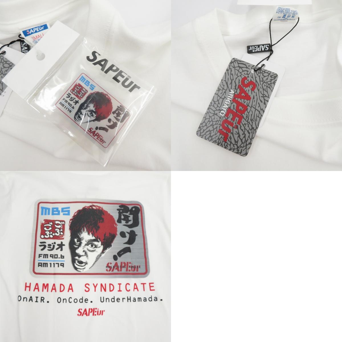 SAPEur | サプール × ごぶごぶラジオ KOUSEIIN S/S TEE 半袖Ｔシャツ A0025-299 ホワイト サイズ：S【瀬戸大橋店】