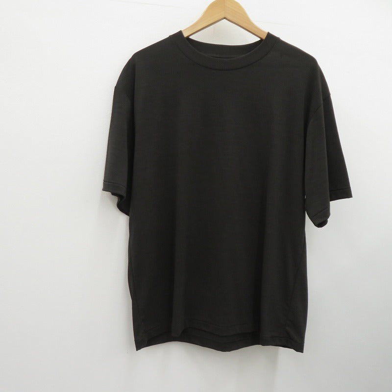 GOLD | ゴールド 1/48 SUMMER WOOL REGULAR T-SHIRT 半袖Ｔシャツ GL79487 ブラック サイズ：S【瀬戸大橋店】