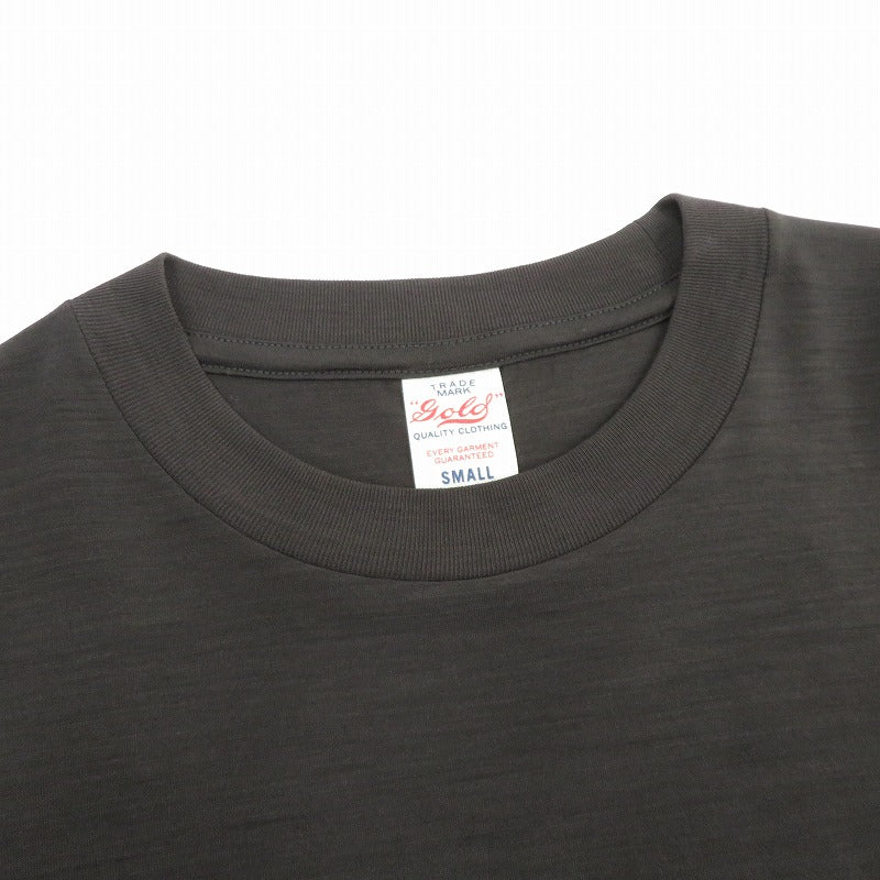 GOLD | ゴールド 1/48 SUMMER WOOL REGULAR T-SHIRT 半袖Ｔシャツ GL79487 ブラック サイズ：S【瀬戸大橋店】