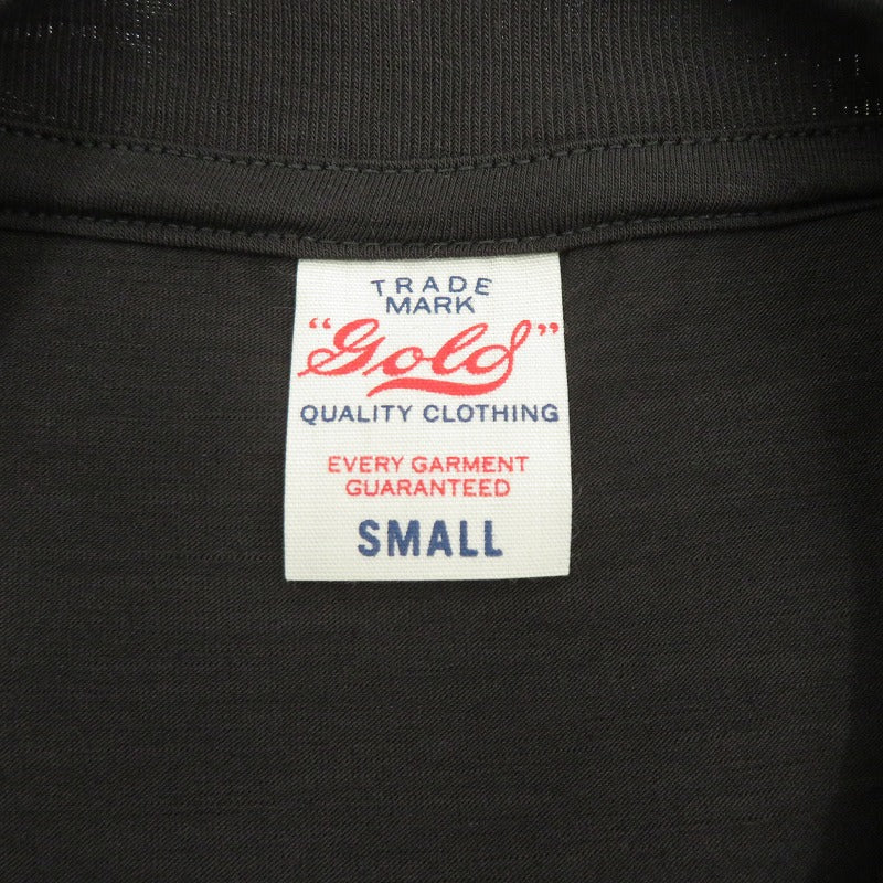 GOLD | ゴールド 1/48 SUMMER WOOL REGULAR T-SHIRT 半袖Ｔシャツ GL79487 ブラック サイズ：S【瀬戸大橋店】