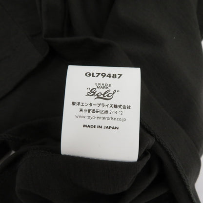 GOLD | ゴールド 1/48 SUMMER WOOL REGULAR T-SHIRT 半袖Ｔシャツ GL79487 ブラック サイズ：S【瀬戸大橋店】
