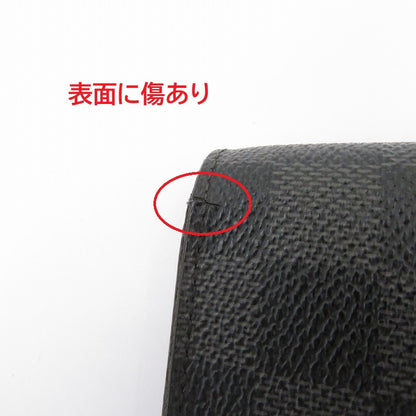 LOUIS VUITTON | ルイ・ヴィトン ダミエ グラフィット ポルトフォイユ・ロン 長財布 N62227 ブラック【瀬戸大橋店】