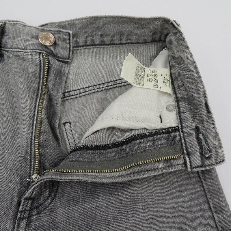 NEEDBY heritage デニムパンツ B1M1003378LG サイズ：23 グレー【瀬戸大橋店】