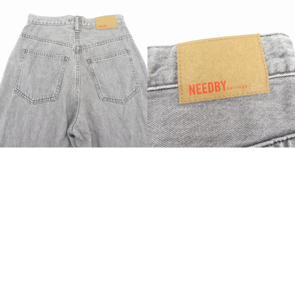 NEEDBY heritage デニムパンツ B1M1003378LG サイズ：23 グレー【瀬戸大橋店】