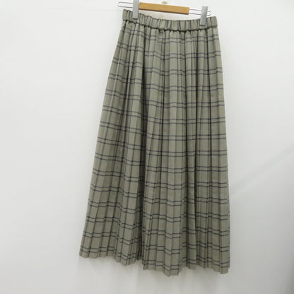 LE GLAZIK | ルグラジック タックギャザースカート スカート JL-5079YUN グレー サイズ：36【瀬戸大橋店】