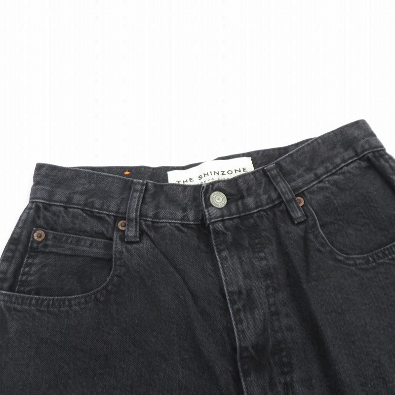 Shinzone | シンゾーン CARROT DENIM デニムパンツ 19SMSPA68 ブラック サイズ：36【瀬戸大橋店】